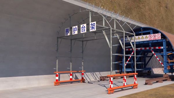 江陵县隧道施工动画制作公司 - 隧道施工工艺和施工方法 - 隧道施工汇报动画视频 - bim 工程施工动画